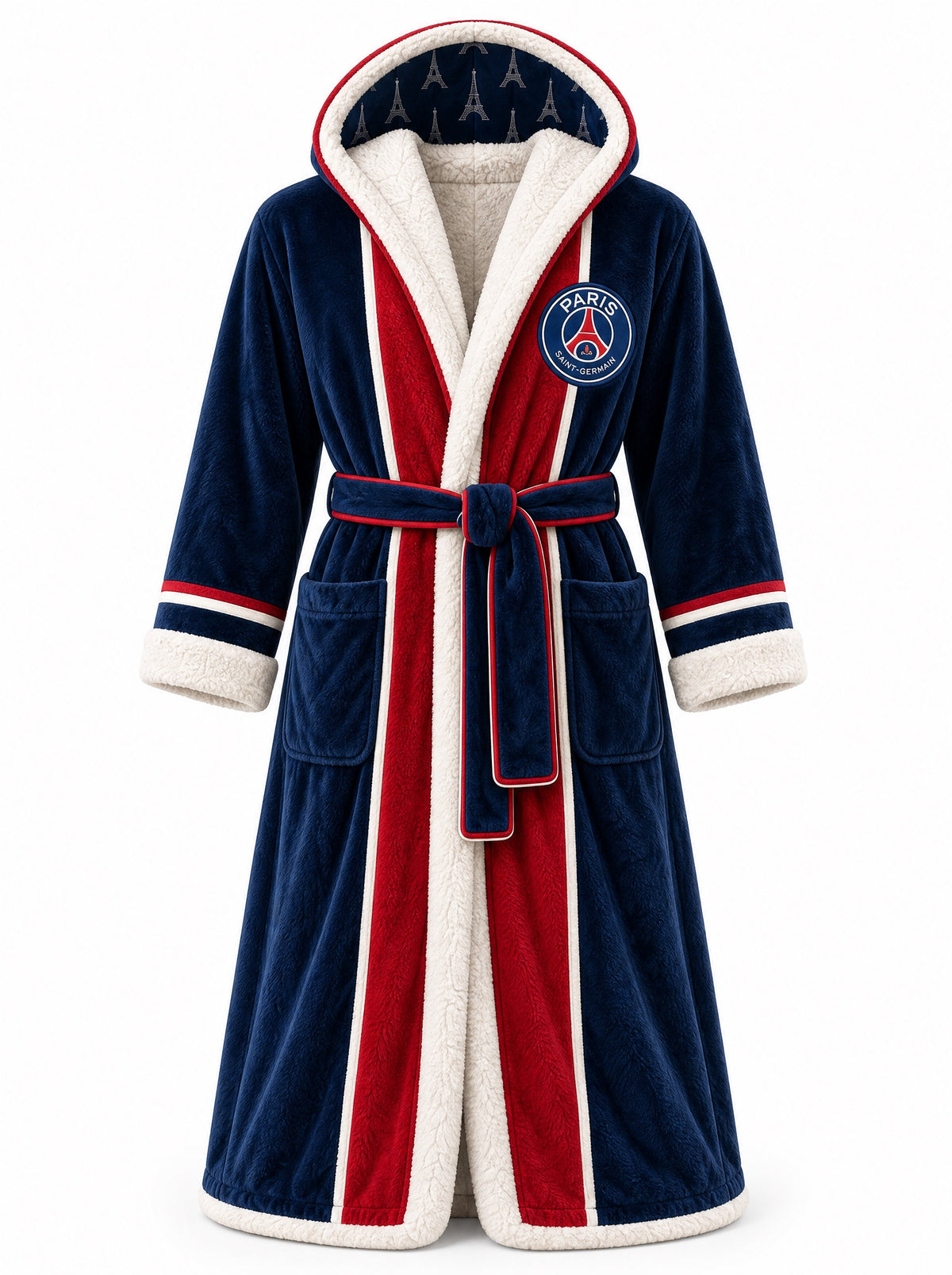 Paris Heated Football Robe - front view